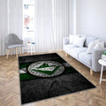 Us Avellino Fc Teppich, Teppiche - Schwarzer Stein Outdoor Teppich, Teppich Wohnzimmer, Küchenteppich, Kinderzimmer, Modern