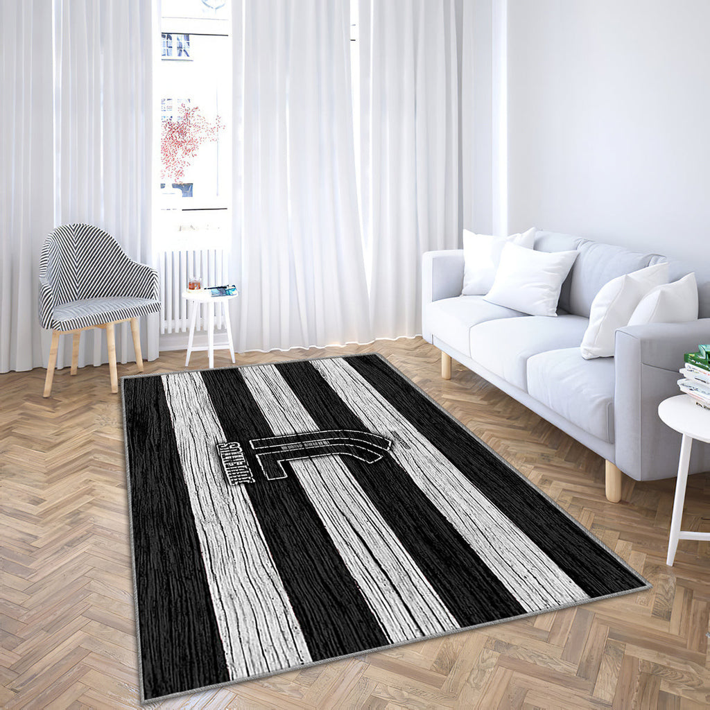 Juventus Serie A Teppich, Teppiche - Neues Logo Outdoor Teppich, Teppich Wohnzimmer, Küchenteppich, Kinderzimmer, Modern