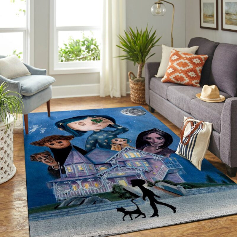 Coraline Film Teppich, Teppiche - Outdoor Teppich, Teppich Wohnzimmer, Küchenteppich, Kinderzimmer, Modern