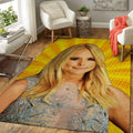 Miranda Lambert Country Music Art Teppich, Teppiche - Outdoor Teppich, Teppich Wohnzimmer, Küchenteppich, Kinderzimmer, Modern