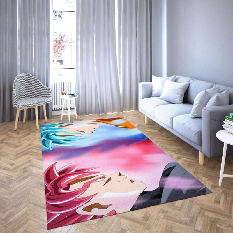 Goku Black Von Dragon Ball Super Lieblings Karikatur1008 Teppich, Teppiche - Outdoor Teppich, Teppich Wohnzimmer, Küchenteppich, Kinderzimmer, Modern