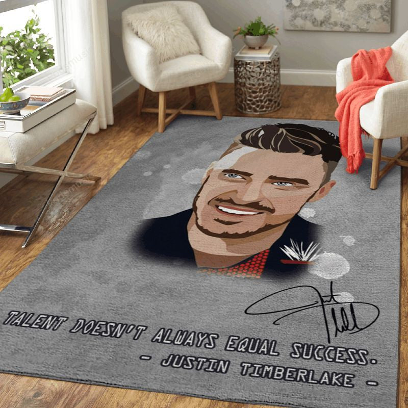 Justin Timberlake V9 Music Legends Art Teppich, Teppiche - Outdoor Teppich, Teppich Wohnzimmer, Küchenteppich, Kinderzimmer, Modern