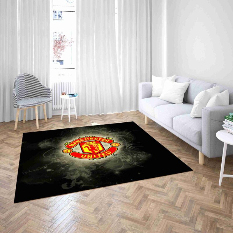 Manchester United Fußball Zauber E Teppich, Teppiche - Outdoor Teppich, Teppich Wohnzimmer, Küchenteppich, Kinderzimmer, Modern