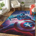 Marvel Captain America 18 Teppich, Teppiche - Outdoor Teppich, Teppich Wohnzimmer, Küchenteppich, Kinderzimmer, Modern