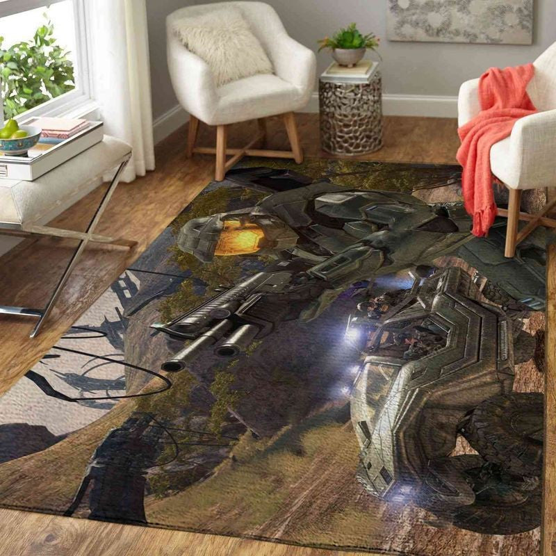 Halo Infinite 4 Teppich, Teppiche - Outdoor Teppich, Teppich Wohnzimmer, Küchenteppich, Kinderzimmer, Modern