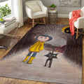 Coraline Ihre Katze Teppich, Teppiche - Outdoor Teppich, Teppich Wohnzimmer, Küchenteppich, Kinderzimmer, Modern
