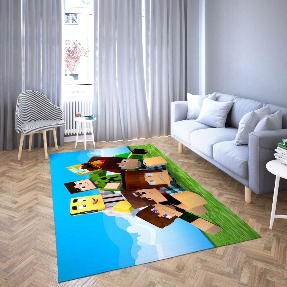 Minecraft Beste Bilder 26 Teppich, Teppiche - Outdoor Teppich, Teppich Wohnzimmer, Küchenteppich, Kinderzimmer, Modern