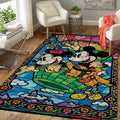 Mickey Mouse Disney 60 Teppich, Teppiche - Outdoor Teppich, Teppich Wohnzimmer, Küchenteppich, Kinderzimmer, Modern