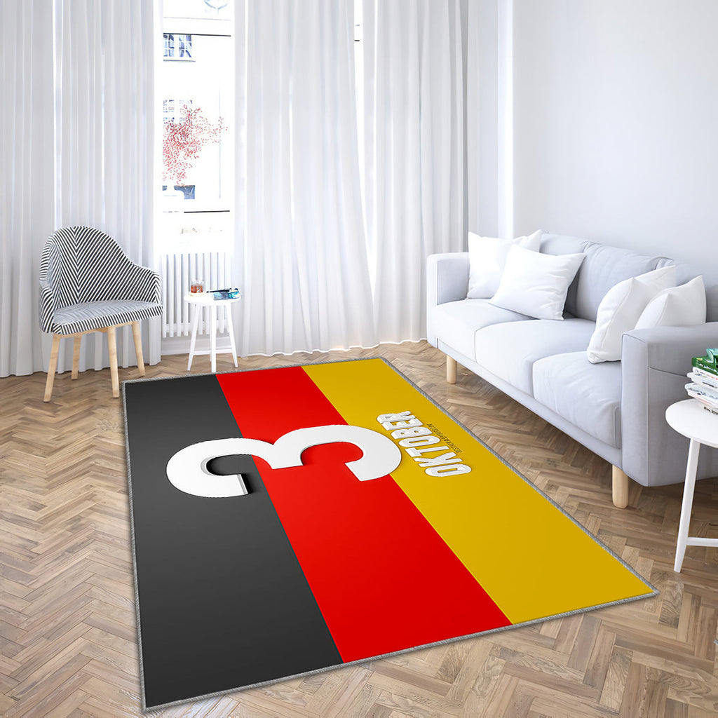 German Unity Day Teppich, Teppiche - 44837 Outdoor Teppich, Teppich Wohnzimmer, Küchenteppich, Kinderzimmer, Modern 1