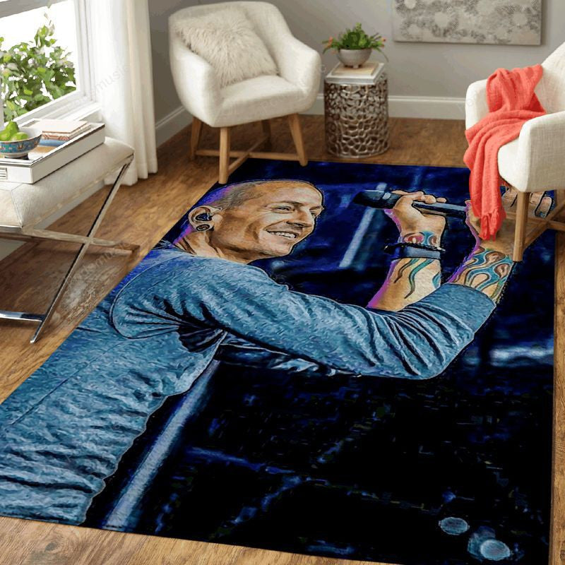 Linkin Park 30 Music Art Teppich, Teppiche - Outdoor Teppich, Teppich Wohnzimmer, Küchenteppich, Kinderzimmer, Modern