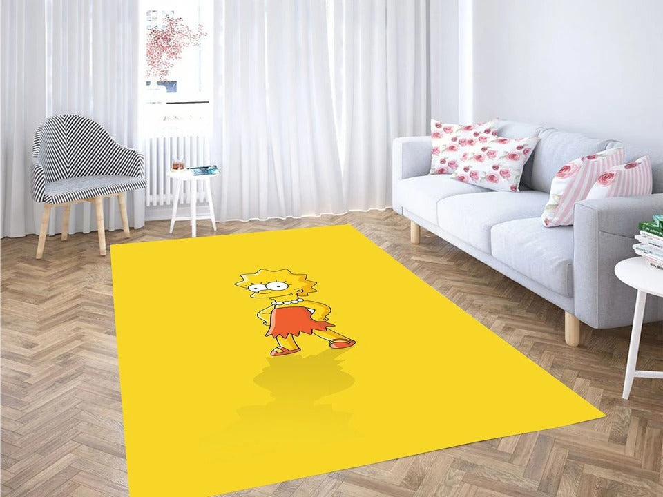 Lisa Simpsons E Teppich, Teppiche - Outdoor Teppich, Teppich Wohnzimmer, Küchenteppich, Kinderzimmer, Modern