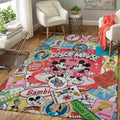 Mickey Mouse Disney 54 Teppich, Teppiche - Outdoor Teppich, Teppich Wohnzimmer, Küchenteppich, Kinderzimmer, Modern