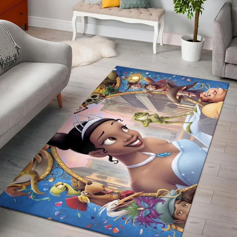 Film Die Prinzessin Und Die Froschteppiche Teppich, Teppiche - Outdoor Teppich, Teppich Wohnzimmer, Küchenteppich, Kinderzimmer, Modern