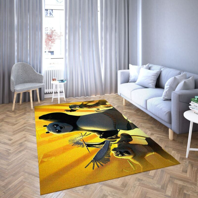 Kung Fu Panda 3 Karikatur Lieblings 20 Teppich, Teppiche - Outdoor Teppich, Teppich Wohnzimmer, Küchenteppich, Kinderzimmer, Modern