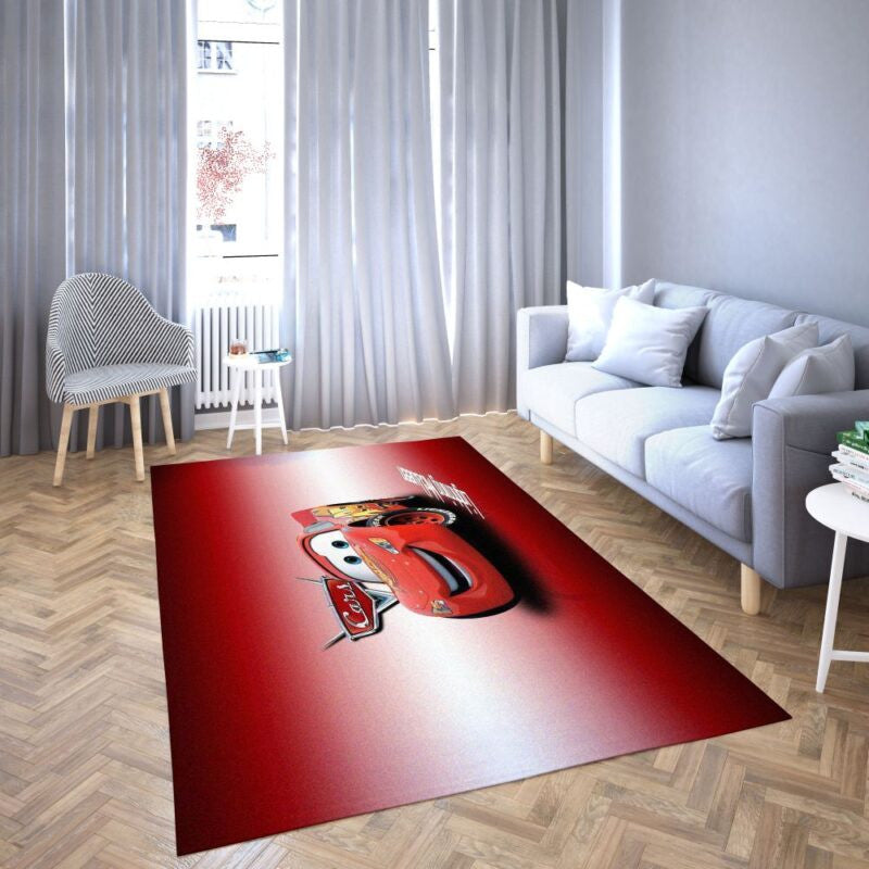 Lightning Mcqueen Car Of Disney1009 Teppich, Teppiche - Outdoor Teppich, Teppich Wohnzimmer, Küchenteppich, Kinderzimmer, Modern