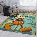 Classic Mickey Disney Teppich, Teppiche - Outdoor Teppich, Teppich Wohnzimmer, Küchenteppich, Kinderzimmer, Modern