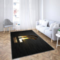Juventus FC Teppich, Teppiche - Goldenes Metalllogo Outdoor-Teppich, Wohnzimmerteppich, Küchenteppich, Kinderzimmer, Modern 2