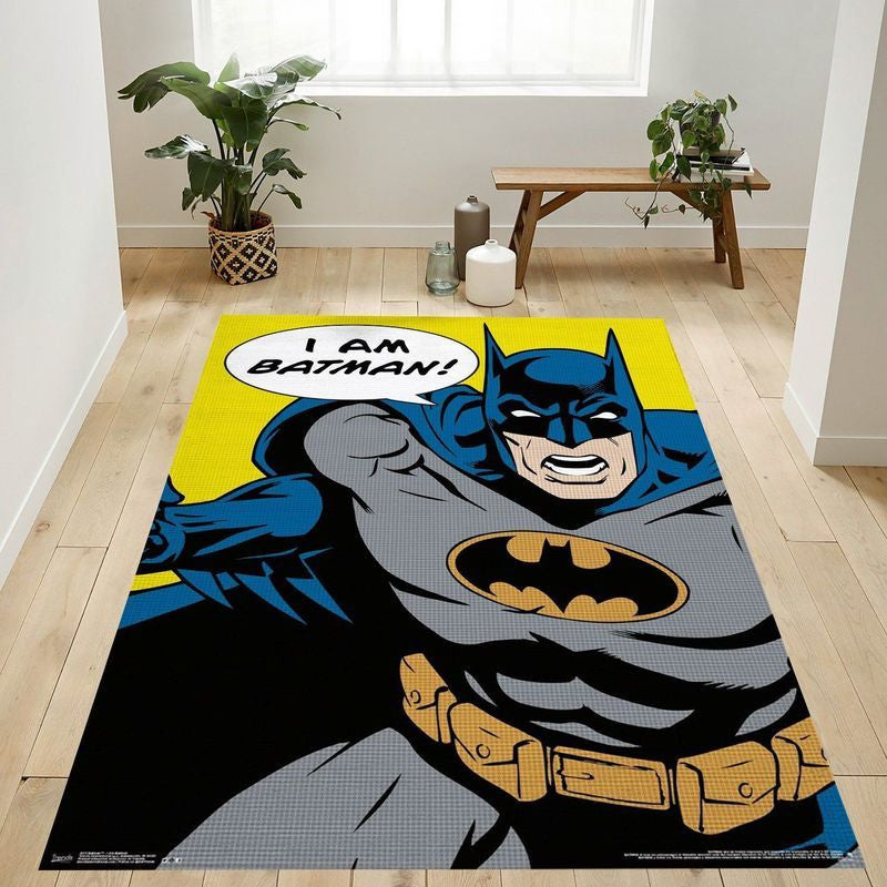 Dc Comics Batman 10 Teppich, Teppiche - Outdoor Teppich, Teppich Wohnzimmer, Küchenteppich, Kinderzimmer, Modern