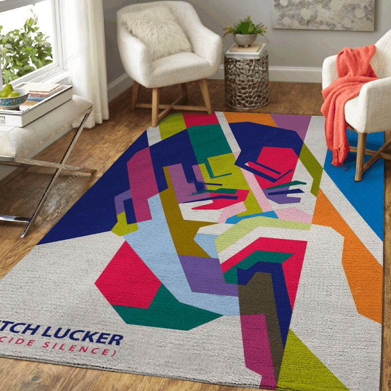 Mitch Lucker Music Art Ii Teppich, Teppiche - Outdoor Teppich, Teppich Wohnzimmer, Küchenteppich, Kinderzimmer, Modern