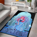 Ariel Disney Princess Characters Disney Movies 7 Teppich, Teppiche - Outdoor Teppich, Teppich Wohnzimmer, Küchenteppich, Kinderzimmer, Modern