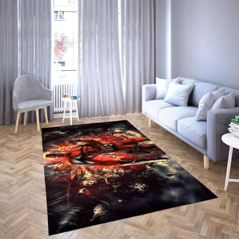 Deadpool Marvel Avengers 39 Teppich, Teppiche - Outdoor Teppich, Teppich Wohnzimmer, Küchenteppich, Kinderzimmer, Modern