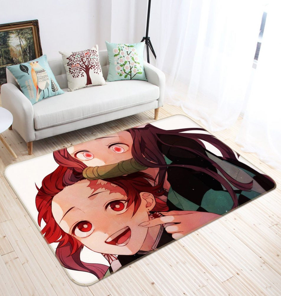 Kimetsu No Yaiba Anime 34 Teppich, Teppiche - Outdoor Teppich, Teppich Wohnzimmer, Küchenteppich, Kinderzimmer, Modern