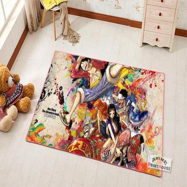 Einteiliger Anime Teppich, Teppiche - Outdoor Teppich, Teppich Wohnzimmer, Küchenteppich, Kinderzimmer, Modern