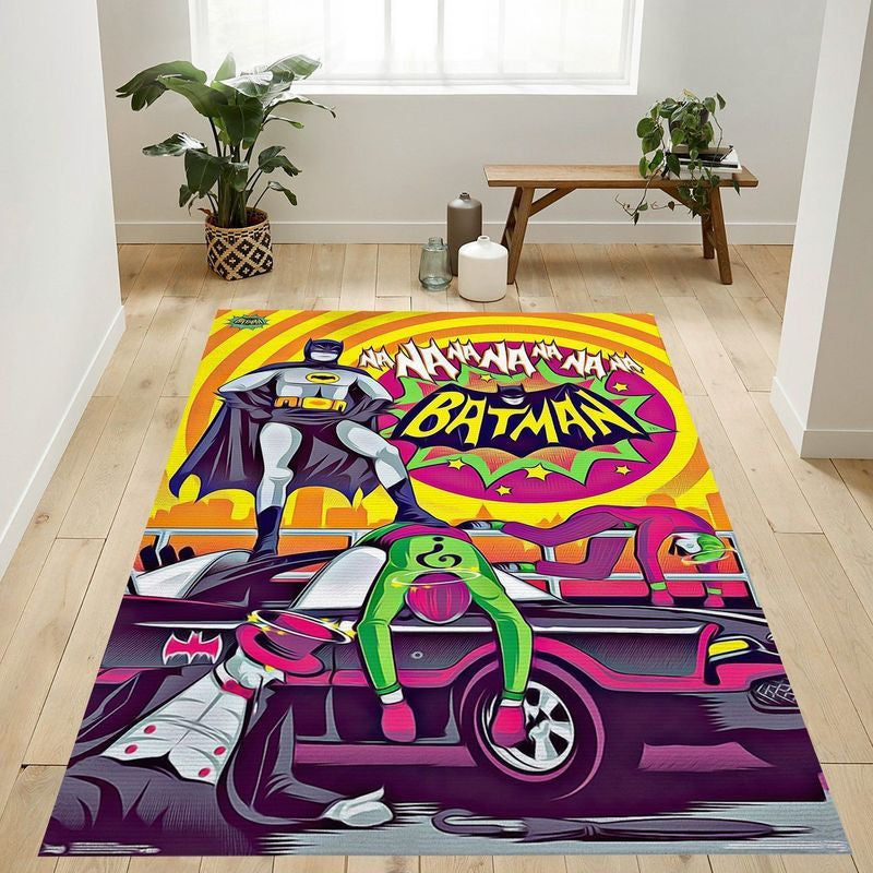 Batman Vs Joker Dc Comics Tv Batman Tv Series Victory Teppich, Teppiche - Outdoor Teppich, Teppich Wohnzimmer, Küchenteppich, Kinderzimmer, Modern