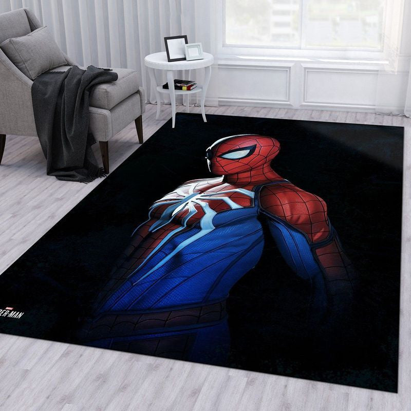 Marvel Avengers Spider Man Teppich, Teppiche - Outdoor Teppich, Teppich Wohnzimmer, Küchenteppich, Kinderzimmer, Modern
