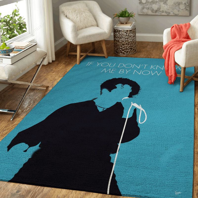 My Simply Red Minimal Music Artwork Minimal Music Artworks Art Teppich, Teppiche - Outdoor Teppich, Teppich Wohnzimmer, Küchenteppich, Kinderzimmer, Modern