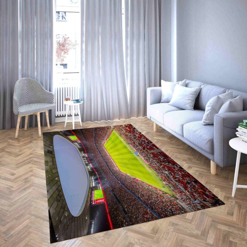 Allianz Arena Fußballverein Bayern Munich Fc 3 Teppich, Teppiche - Outdoor Teppich, Teppich Wohnzimmer, Küchenteppich, Kinderzimmer, Modern