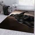 Black Panther Ver1 Movie Teppich, Teppiche - Outdoor Teppich, Teppich Wohnzimmer, Küchenteppich, Kinderzimmer, Modern