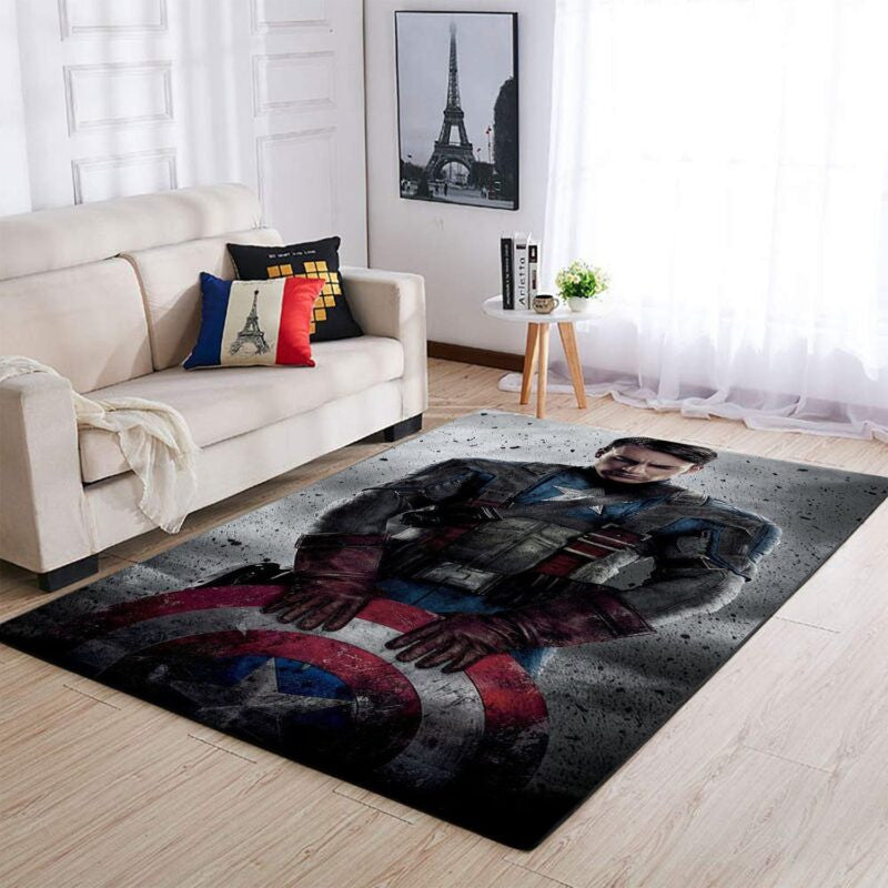 Captain America Avengers Bode 8 Teppich, Teppiche - Outdoor Teppich, Teppich Wohnzimmer, Küchenteppich, Kinderzimmer, Modern