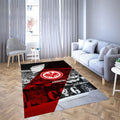 Eintracht Frankfurt LieblingsFußballverein 17 Teppich, Teppiche - Outdoor Teppich, Teppich Wohnzimmer, Küchenteppich, Kinderzimmer, Modern