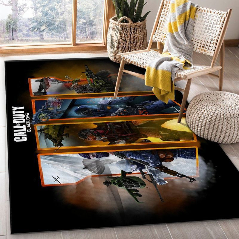 Call Of Duty Black Ops 6 Teppich, Teppiche - Outdoor Teppich, Teppich Wohnzimmer, Küchenteppich, Kinderzimmer, Modern