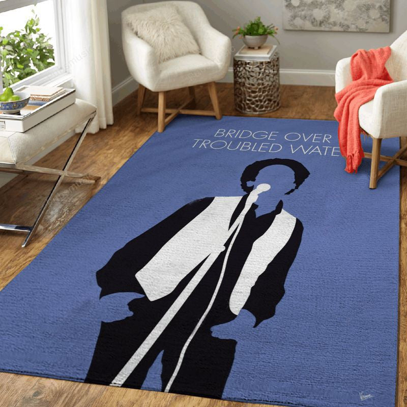 My Art Garfunkel Minimal Music Artwork Minimal Music Artworks Art Teppich, Teppiche - Outdoor Teppich, Teppich Wohnzimmer, Küchenteppich, Kinderzimmer, Modern