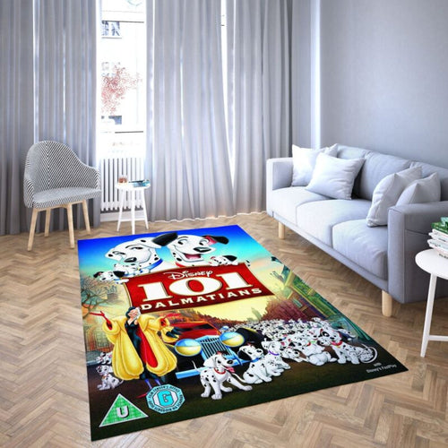 101 Dalmatiner Von Disney Lieblings Zeichentrick 9 Teppich, Teppiche - Outdoor Teppich, Teppich Wohnzimmer, Küchenteppich, Kinderzimmer, Modern