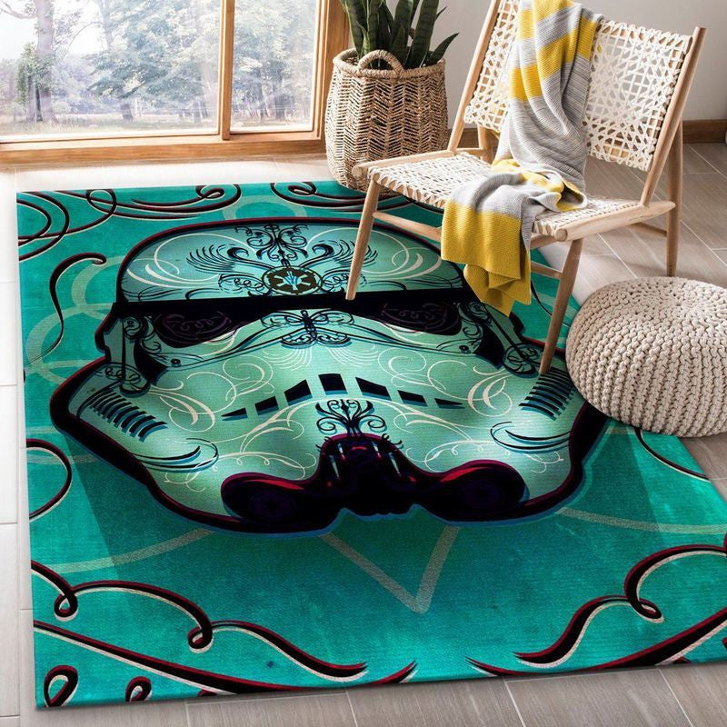 Inked Star War Teppich, Teppiche - Outdoor Teppich, Teppich Wohnzimmer, Küchenteppich, Kinderzimmer, Modern