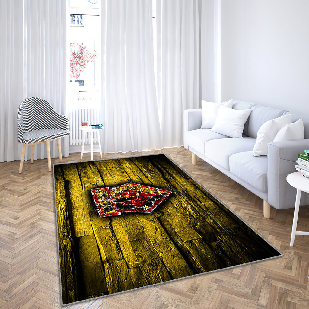 Watford Fc Teppich, Teppiche - Feuriges Logo Outdoor Teppich, Teppich Wohnzimmer, Küchenteppich, Kinderzimmer, Modern