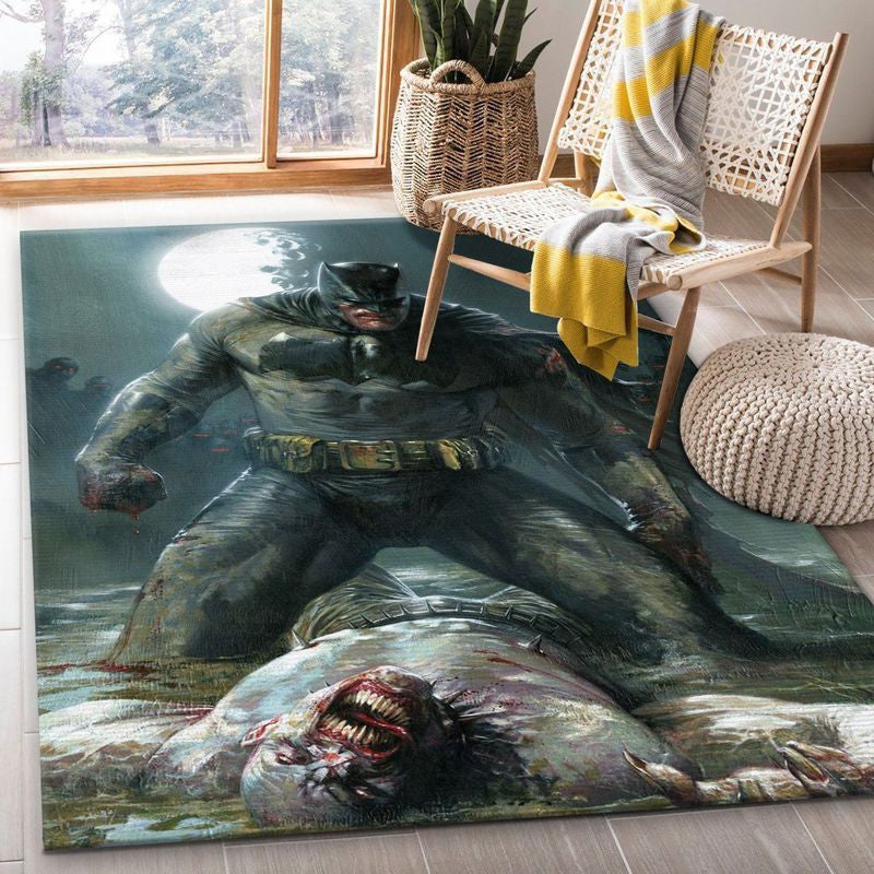 Dc Comics Batman Bat Knight Victorious Teppich, Teppiche - Outdoor Teppich, Teppich Wohnzimmer, Küchenteppich, Kinderzimmer, Modern