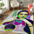 Johnny Cash Music Parade Art Teppich, Teppiche - Outdoor Teppich, Teppich Wohnzimmer, Küchenteppich, Kinderzimmer, Modern