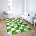 VfL Wolfsburg Logo-Teppich, Teppiche - Kreativ-Kunst-Outdoorteppich, Wohnzimmerteppich, Küchenteppich, Kinderzimmer, modern