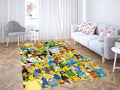 Die Simpsons Charakter E Teppich, Teppiche - Outdoor Teppich, Teppich Wohnzimmer, Küchenteppich, Kinderzimmer, Modern