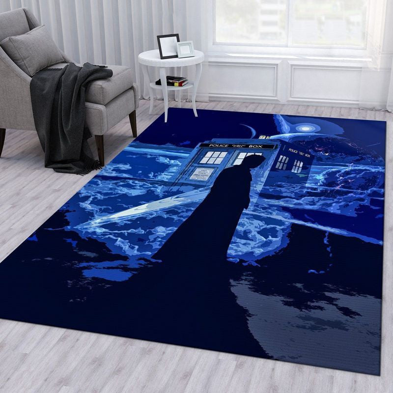 Crazy Blue Teppich, Teppiche - Outdoor Teppich, Teppich Wohnzimmer, Küchenteppich, Kinderzimmer, Modern