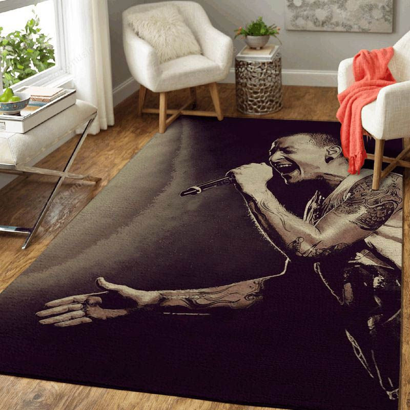 Linkinpark 61 Music Art Teppich, Teppiche - Outdoor Teppich, Teppich Wohnzimmer, Küchenteppich, Kinderzimmer, Modern