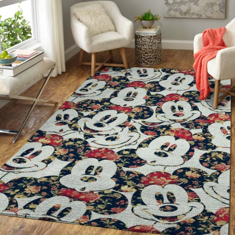 Mickey Disney 6 Teppich, Teppiche - Outdoor Teppich, Teppich Wohnzimmer, Küchenteppich, Kinderzimmer, Modern