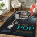 Michael Jackson Pop Music Music Art Teppich, Teppiche - Outdoor Teppich, Teppich Wohnzimmer, Küchenteppich, Kinderzimmer, Modern