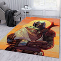 Mandalorian Baby Yoda Star Wars 88 Teppich, Teppiche - Outdoor Teppich, Teppich Wohnzimmer, Küchenteppich, Kinderzimmer, Modern