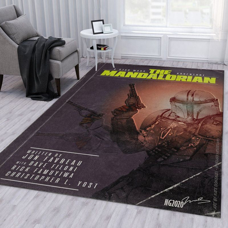 Mandalorian Baby Yoda Star Wars 34 Teppich, Teppiche - Outdoor Teppich, Teppich Wohnzimmer, Küchenteppich, Kinderzimmer, Modern
