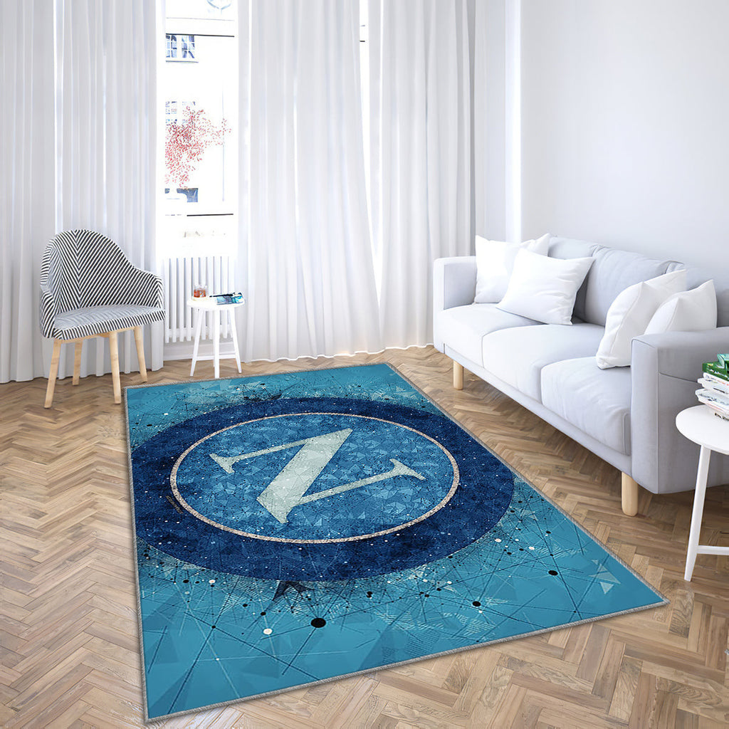 Napoli Fc Italian Football Club Teppich, Teppiche - Kreatives Kunstlogo Outdoor Teppich, Teppich Wohnzimmer, Küchenteppich, Kinderzimmer, Modern